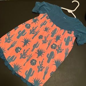 KicKee Pants Cactus Dress size 12-18 months